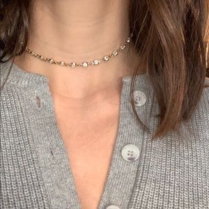 LOFT Adjustable Choker Necklace Gold